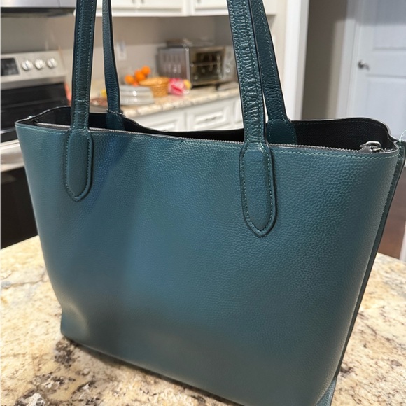 Coach Willow Tote (Forest Green) - Picture 5 of 12
